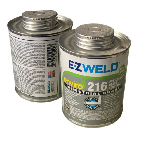 چسب یو پی وی سی ez weld نیم کیلویی