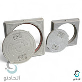 دریچه بازدید (منهول) پلیمری ۳۵ سانتی رنگ طوسی روشن