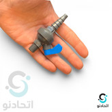 شیر نمونه گیری ۱/۴ upvc