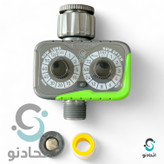 پکیج آبیاری خانگی ۱۰ نازله ۲۰ متر شیلنگ به همراه تایمر رین پوینت