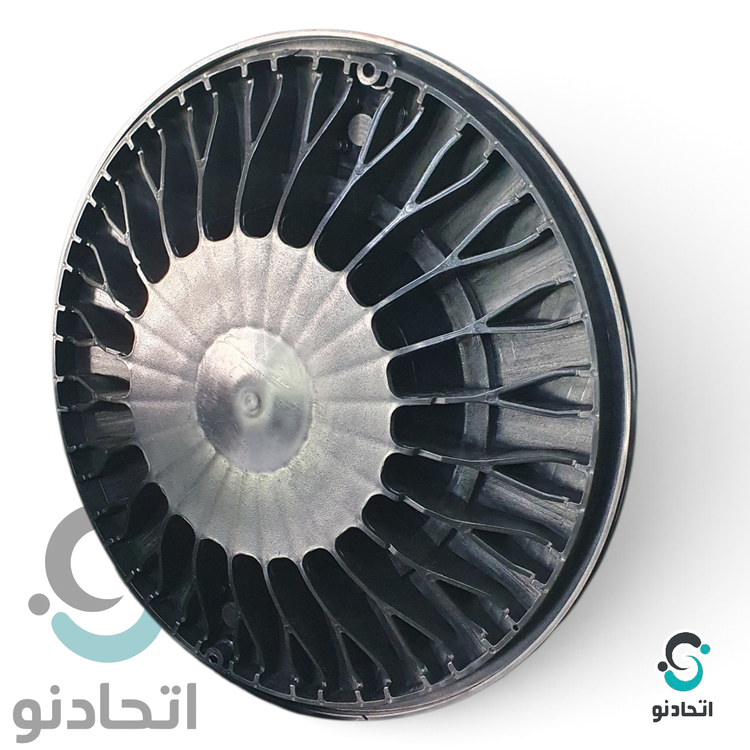 دریچه منهول چاه پلیمری درب 80 سانت طوقه 1 متری c250 (دریچه بازدید 1 متری با تحمل وزن 25 تن) (درب چاه ۱ متری)