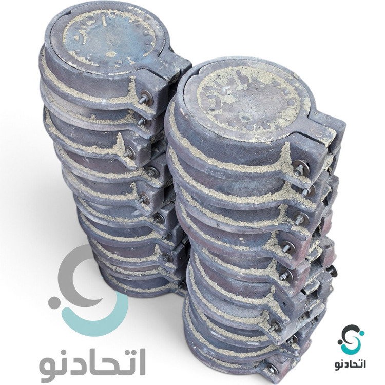 دریچه ۲۰ سانتی فاضلاب شهری چدنی لولا دار