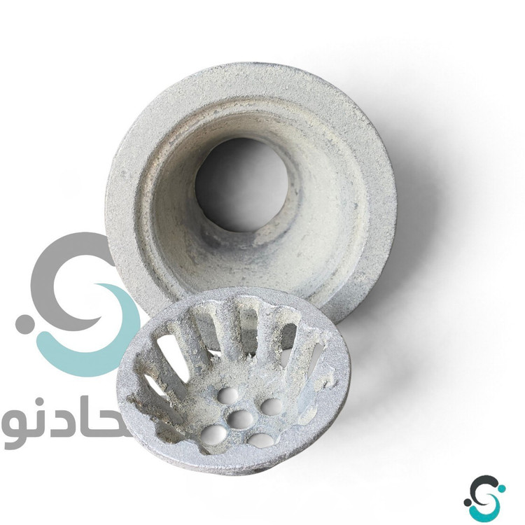 کفخواب 2 تیکه چدنی 4 اینچ (کفشور کوزه ای ) (کفشورپشت بام)