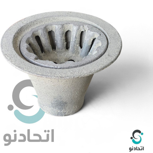 کفخواب 2 تیکه چدنی 3 اینچ (کفشور کوزه ای ) (کفشورپشت بام)