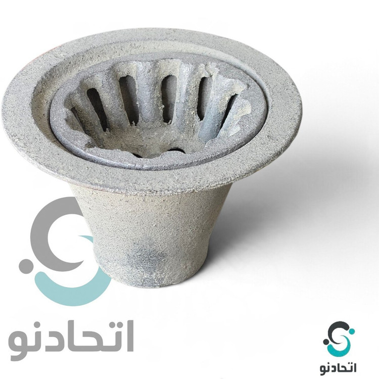 کفخواب 2 تیکه چدنی 3 اینچ (کفشور کوزه ای ) (کفشورپشت بام)